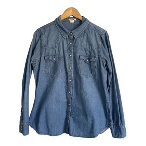 LEVI'S Denim Western Shirt